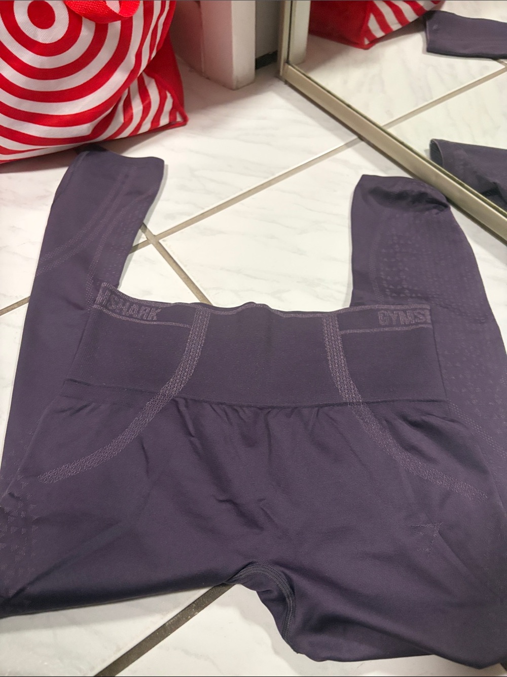 Gymshark Dark Purple seamles Leggings